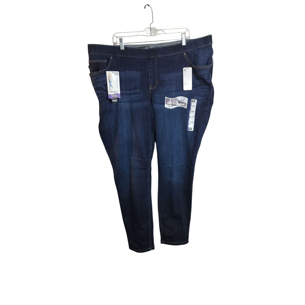 4387)Lee Women Plus Midrise Fit Soft Touching Lining Dream Legging 24W Med